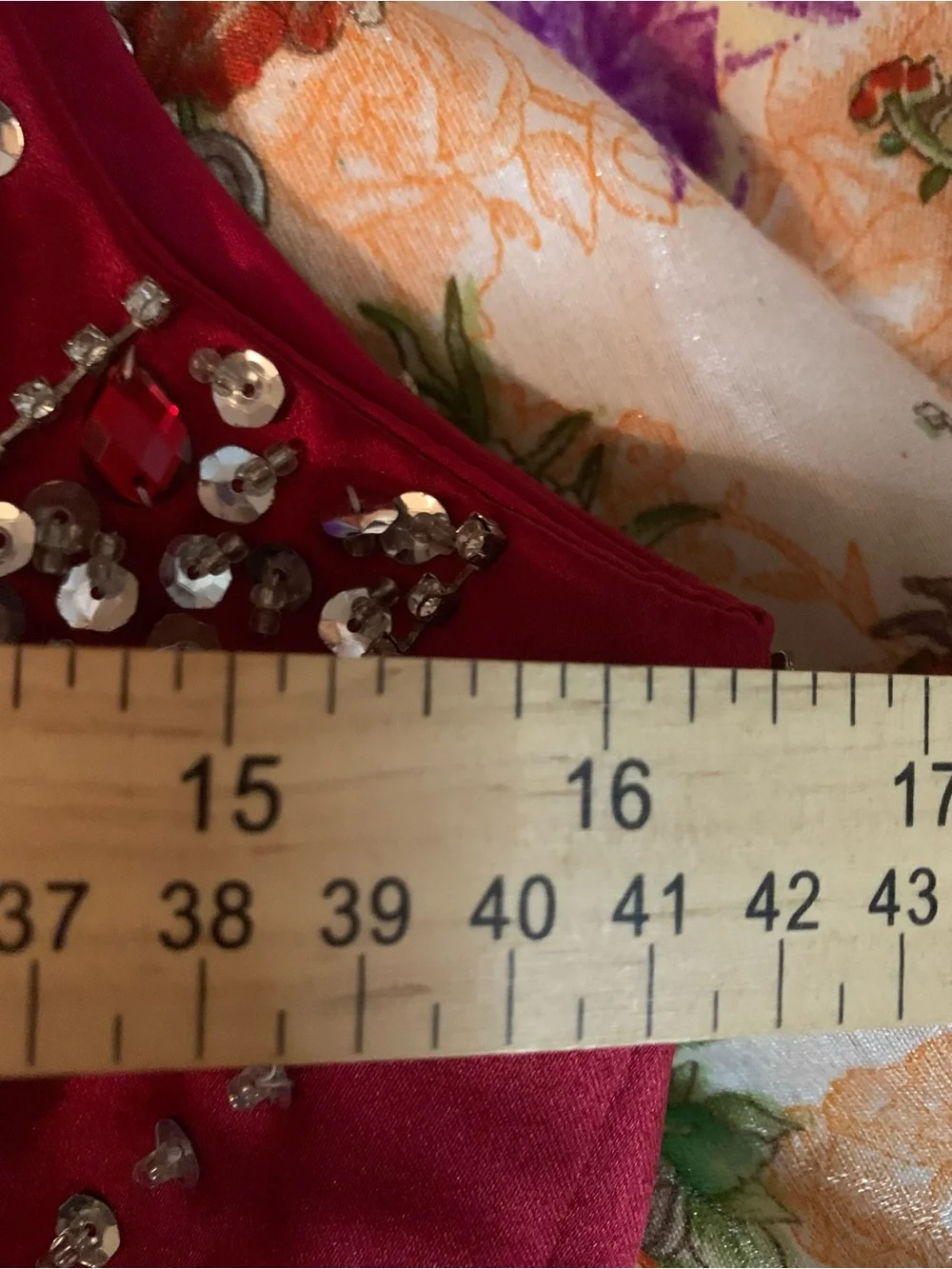 Women’s Burgundy Red Jewel-Embellished Special Occasion Party Dress size Small